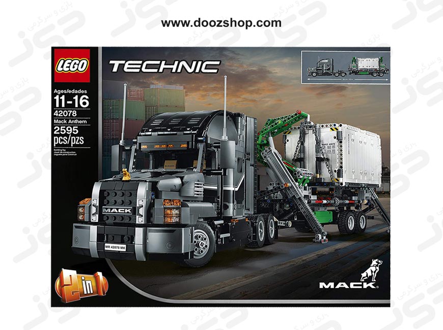 ست لگو سری تکنیک کد Lego Technic Mack Anthem 42078